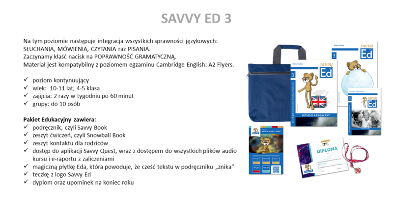 Kursy dla dzieci i młodzieży Kursy dla dzieci i młodzieży